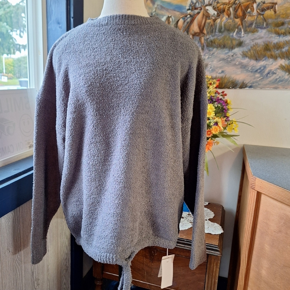ComfyLuxe Soft Crew Neck Sweater, Size L/XL, RN3135014, NWT